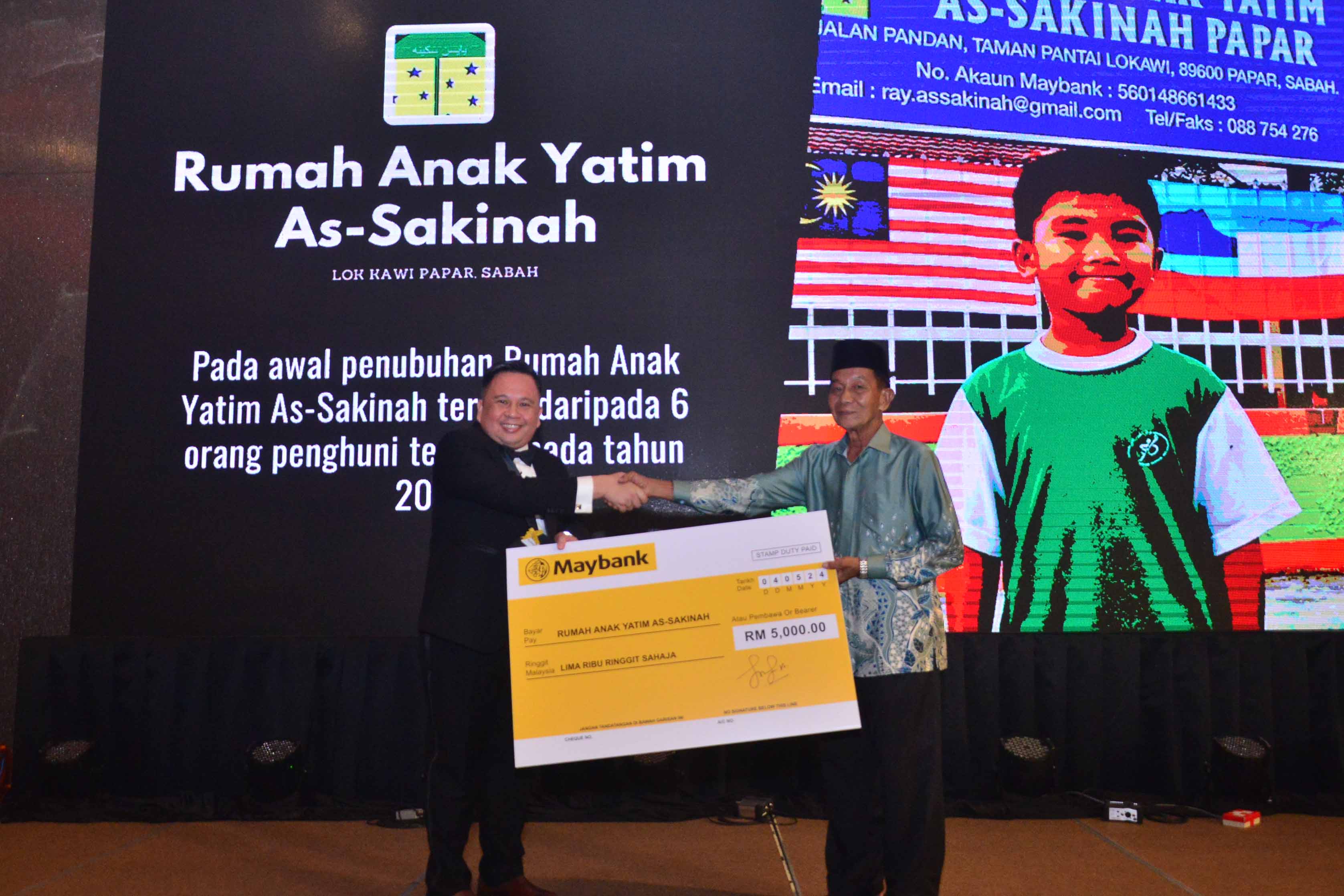 GFL Donations Rumah Anak Yatim As-Sakinah Kinarut
